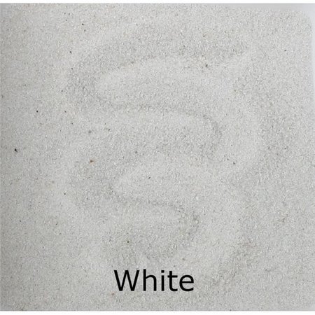 SCENIC SAND Scenic Sand 514-30 25 lbs Activa Bag of Bulk Colored Sand; White 514-30